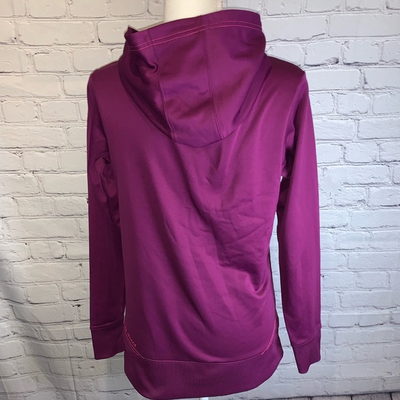❌SOLD❌ Under Armour Fuchsia Hooded Sweatshirt - S - Picture 6 of 7